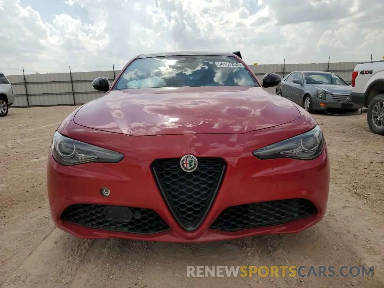 5 Photograph of a damaged car ZARFAMAN7L7638353 ALFA ROMEO GIULIA 2020