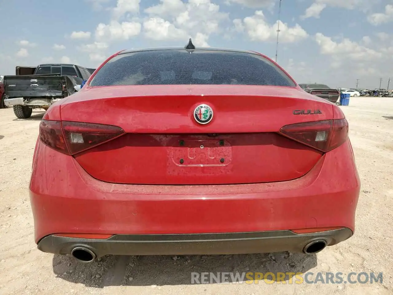 6 Photograph of a damaged car ZARFAMAN7L7638353 ALFA ROMEO GIULIA 2020