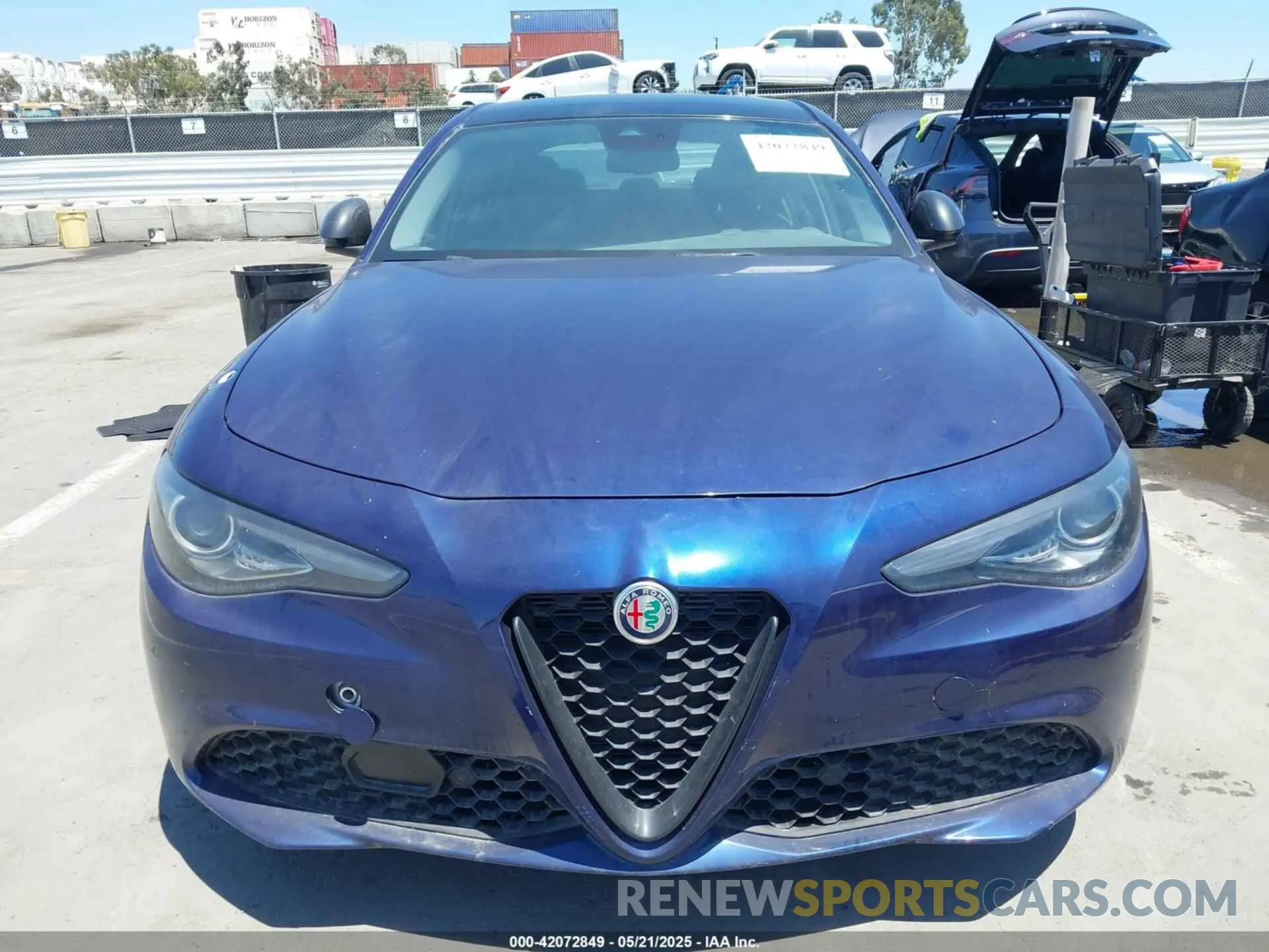 11 Photograph of a damaged car ZARFAMANXL7626343 ALFA ROMEO GIULIA 2020