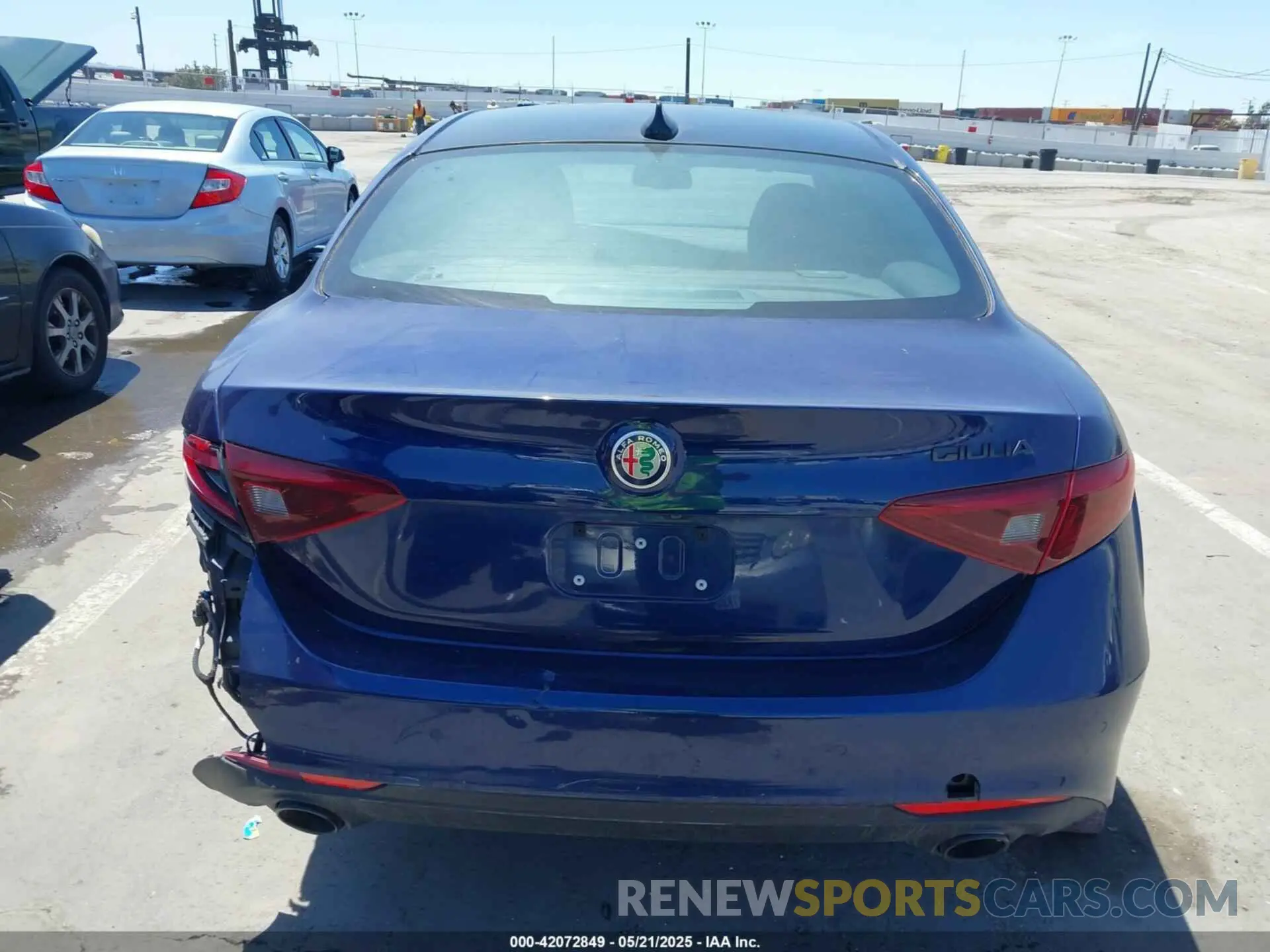 15 Photograph of a damaged car ZARFAMANXL7626343 ALFA ROMEO GIULIA 2020