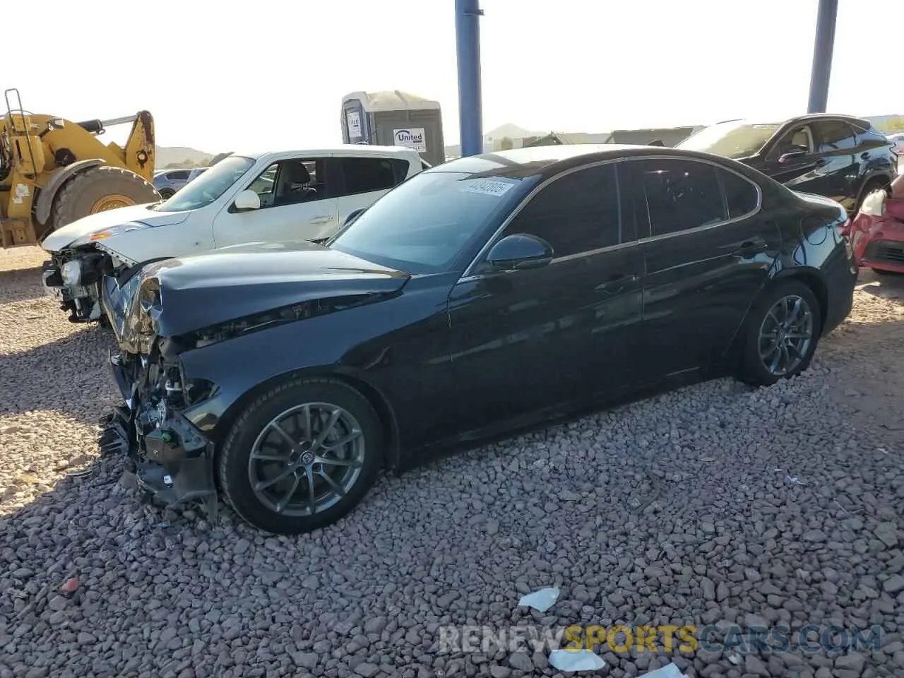 1 Photograph of a damaged car ZARFAMANXL7629565 ALFA ROMEO GIULIA 2020