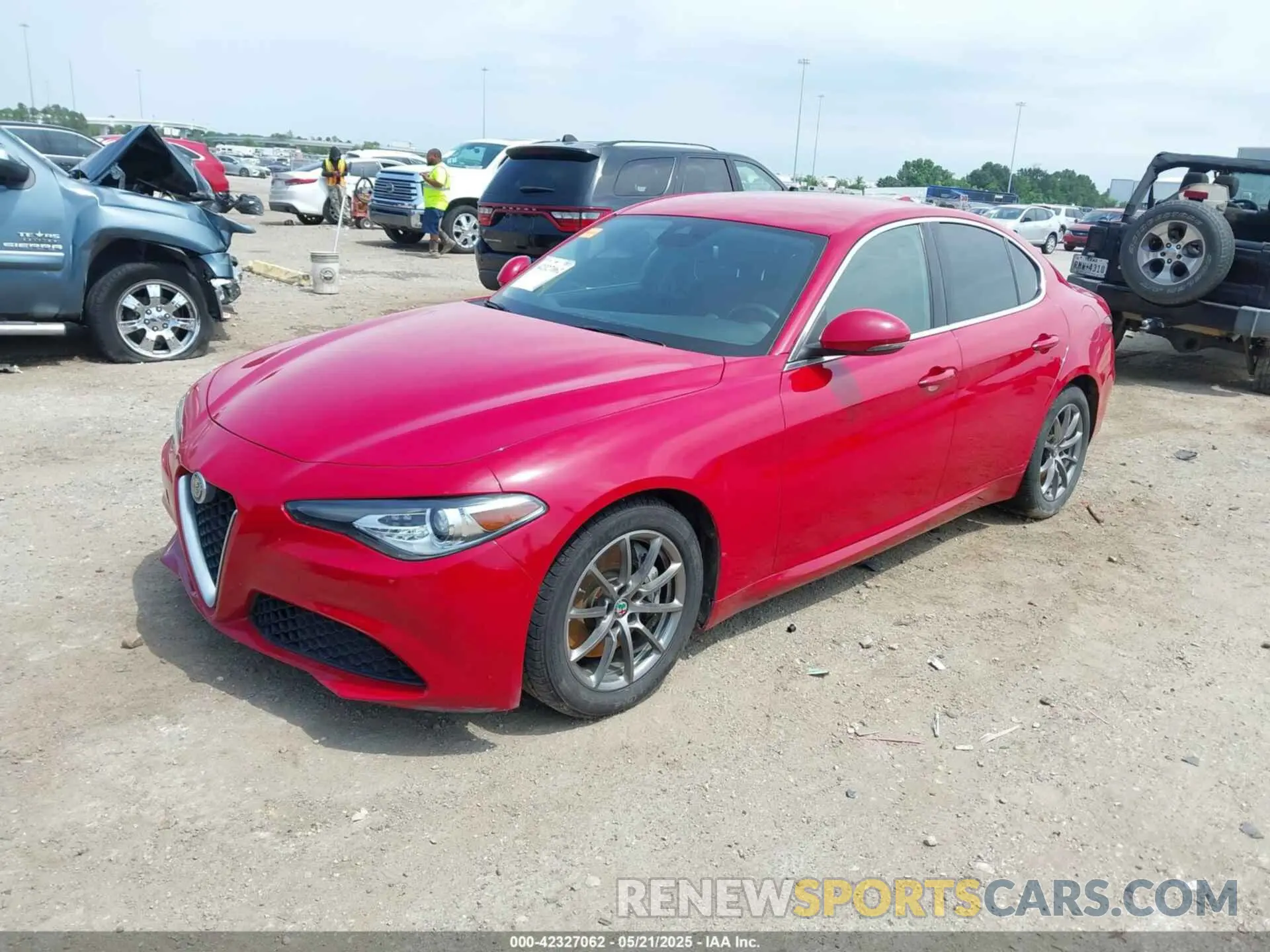2 Photograph of a damaged car ZARFAMANXL7631509 ALFA ROMEO GIULIA 2020