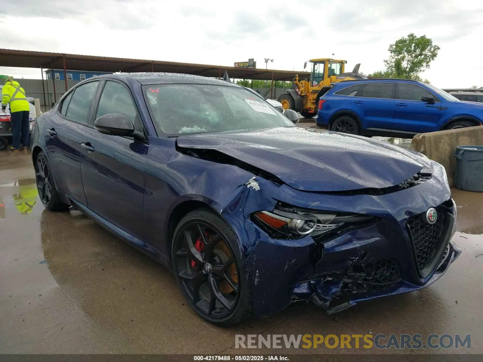 1 Photograph of a damaged car ZARFAMBN2L7626612 ALFA ROMEO GIULIA 2020