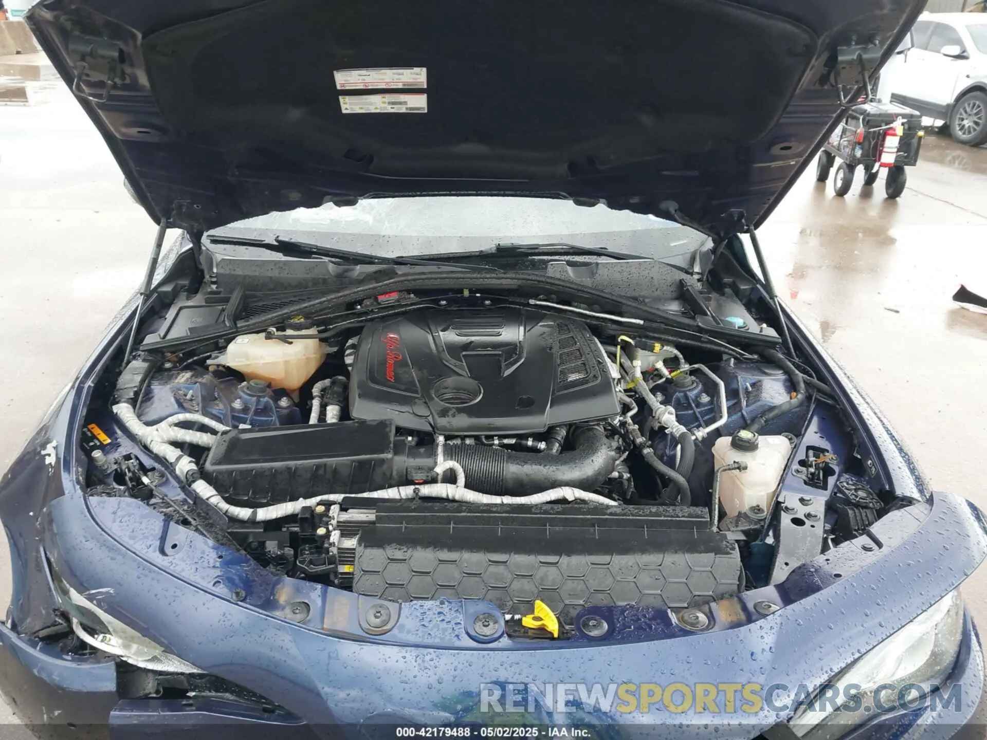 10 Photograph of a damaged car ZARFAMBN2L7626612 ALFA ROMEO GIULIA 2020