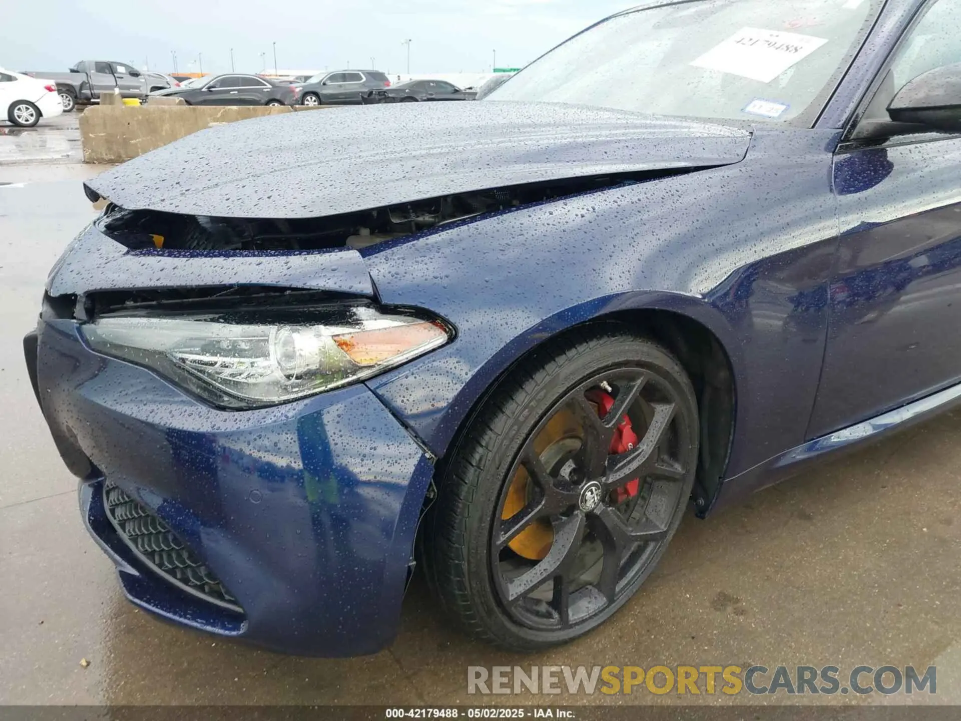 19 Photograph of a damaged car ZARFAMBN2L7626612 ALFA ROMEO GIULIA 2020