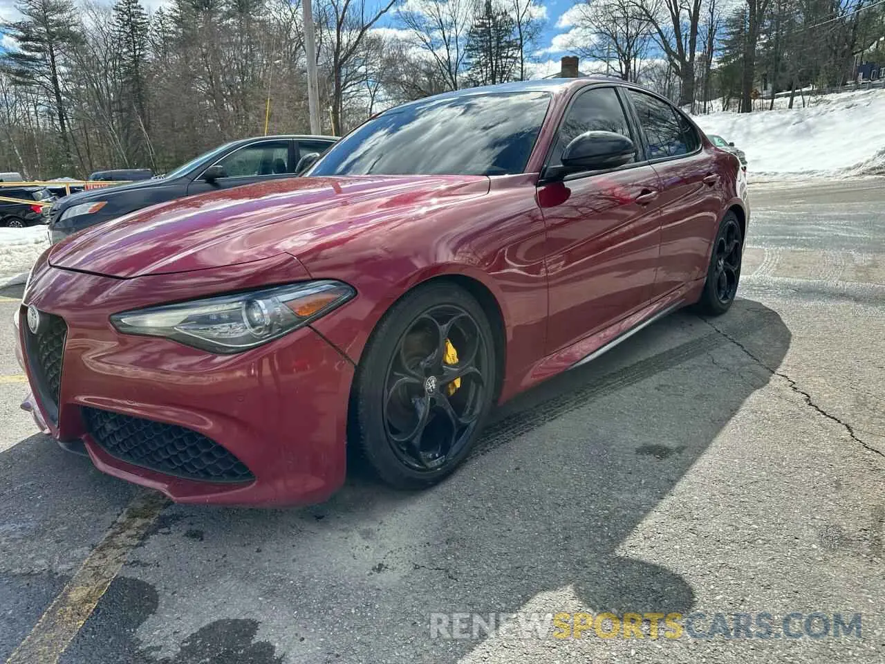 1 Photograph of a damaged car ZARFAMBN7L7626380 ALFA ROMEO GIULIA 2020