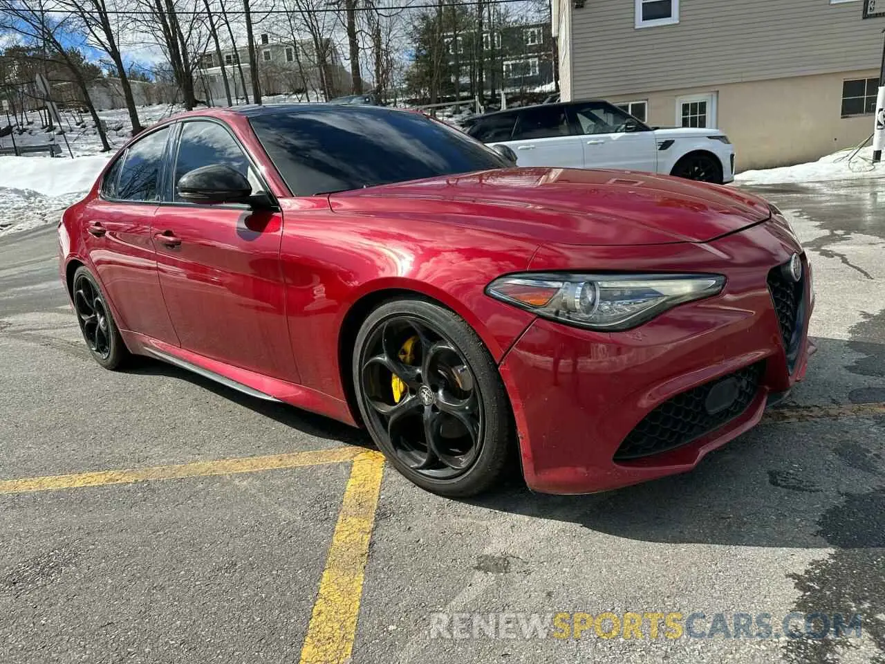 4 Photograph of a damaged car ZARFAMBN7L7626380 ALFA ROMEO GIULIA 2020