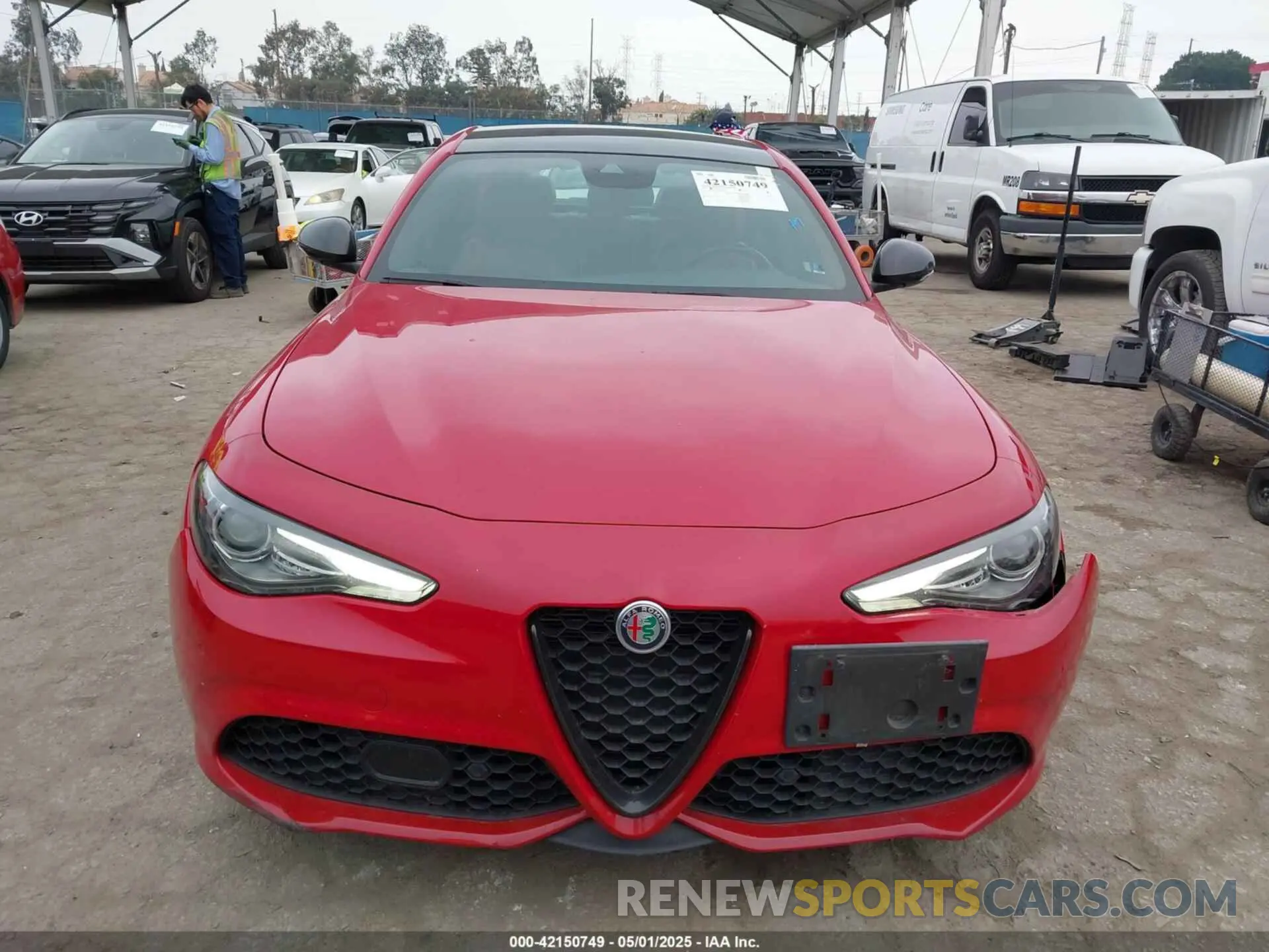 13 Photograph of a damaged car ZARFAMBN9L7638160 ALFA ROMEO GIULIA 2020