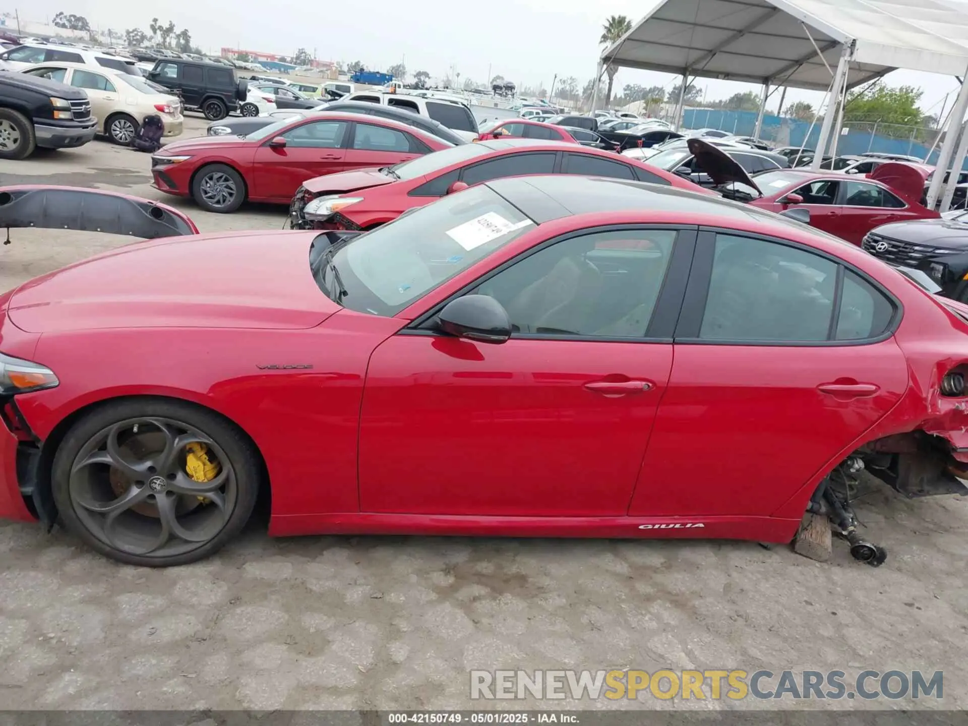 15 Photograph of a damaged car ZARFAMBN9L7638160 ALFA ROMEO GIULIA 2020