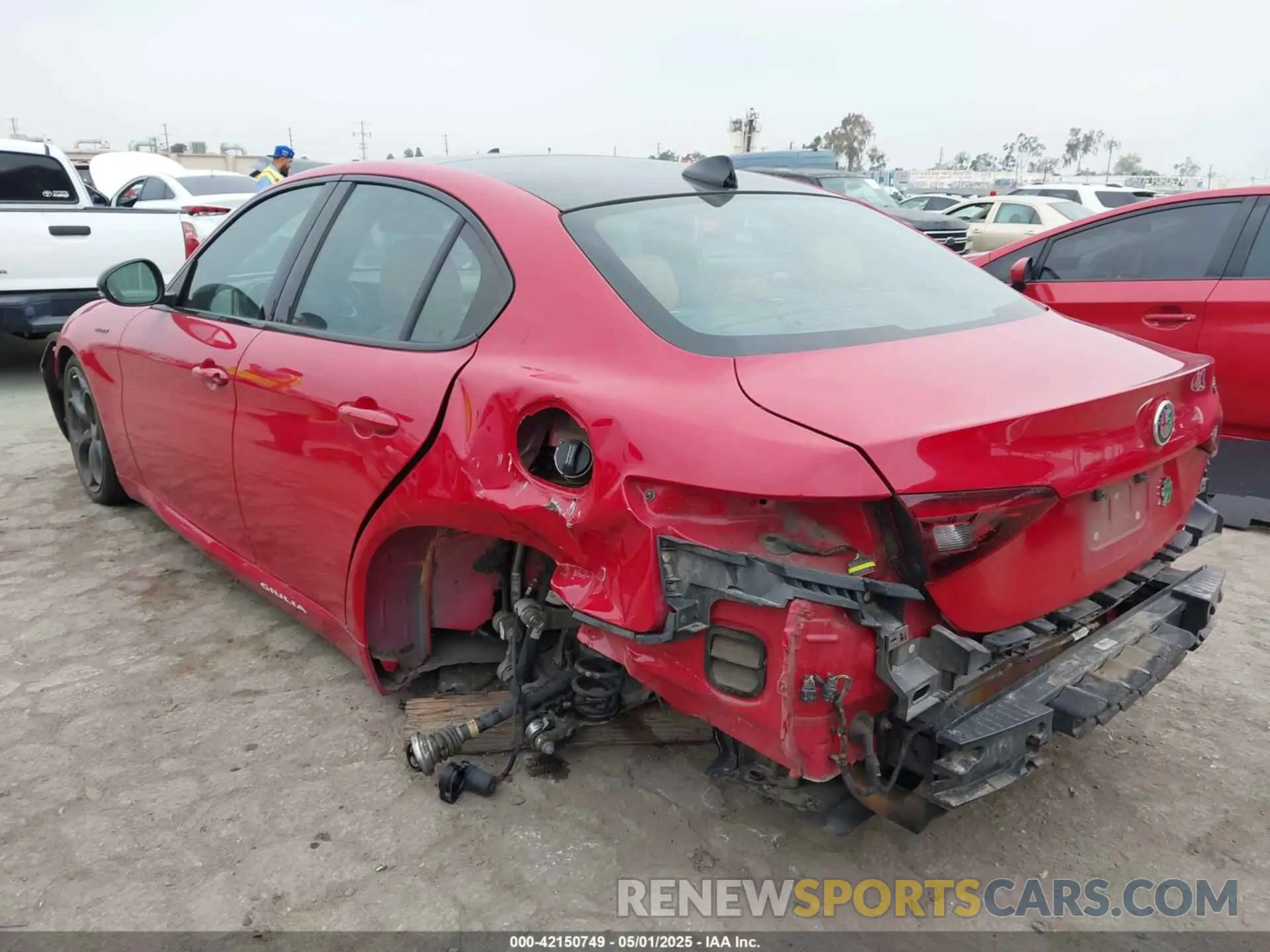 3 Photograph of a damaged car ZARFAMBN9L7638160 ALFA ROMEO GIULIA 2020