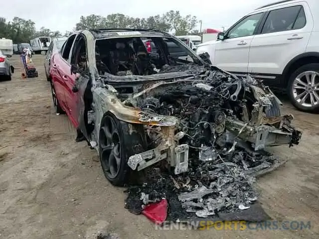 11 Photograph of a damaged car ZARFAMBNXL7626289 ALFA ROMEO GIULIA 2020