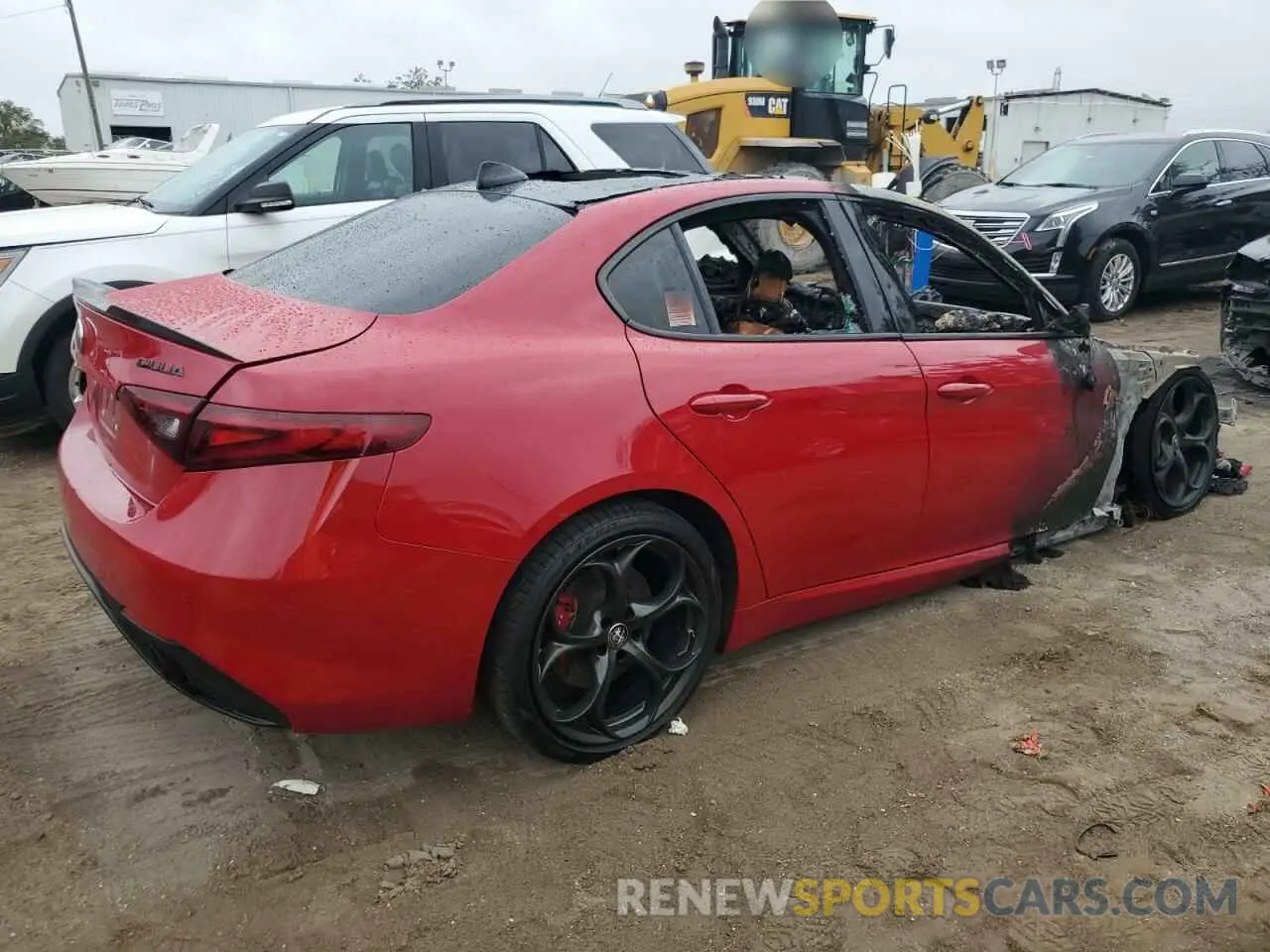 3 Photograph of a damaged car ZARFAMBNXL7626289 ALFA ROMEO GIULIA 2020