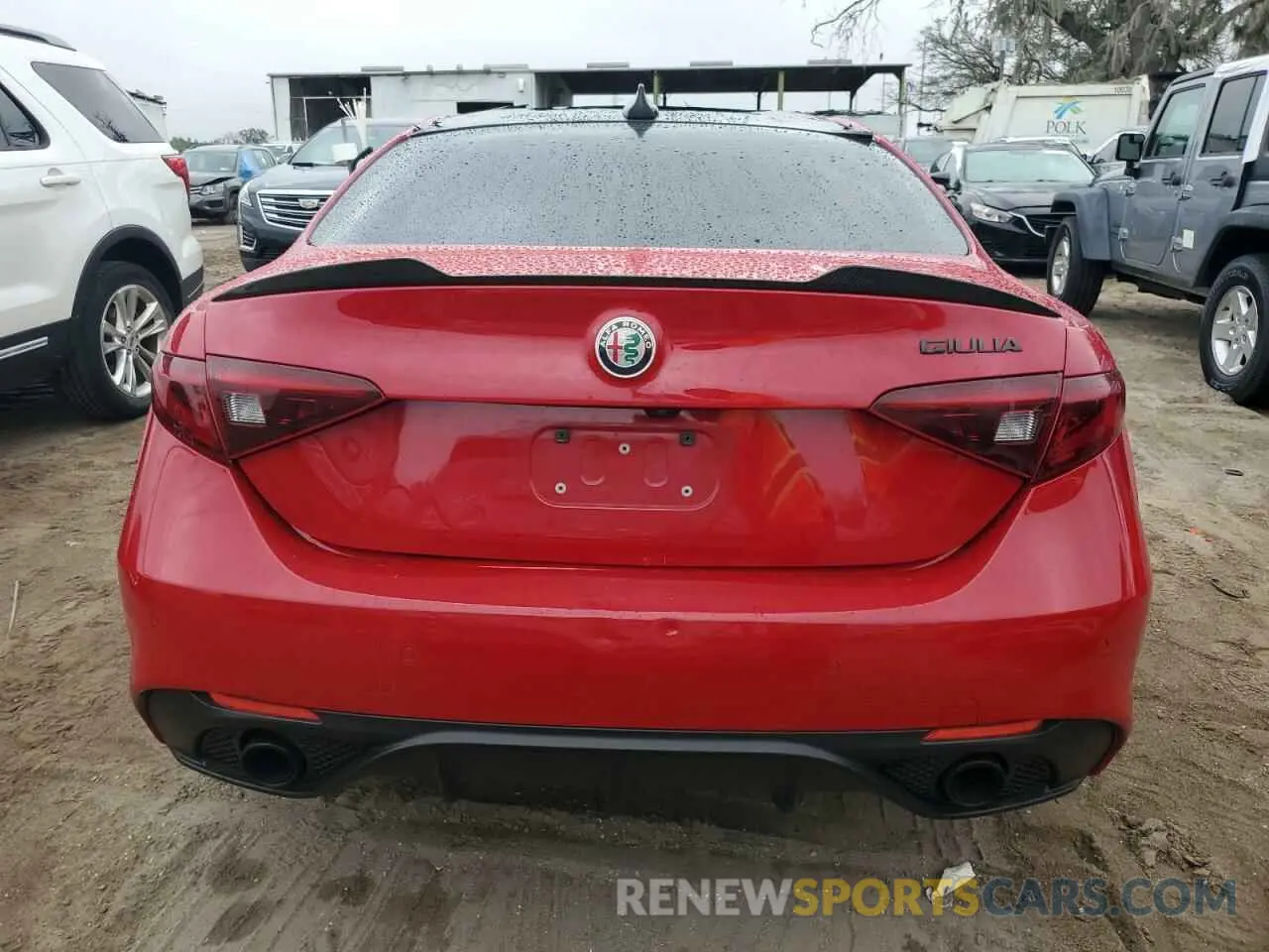 6 Photograph of a damaged car ZARFAMBNXL7626289 ALFA ROMEO GIULIA 2020