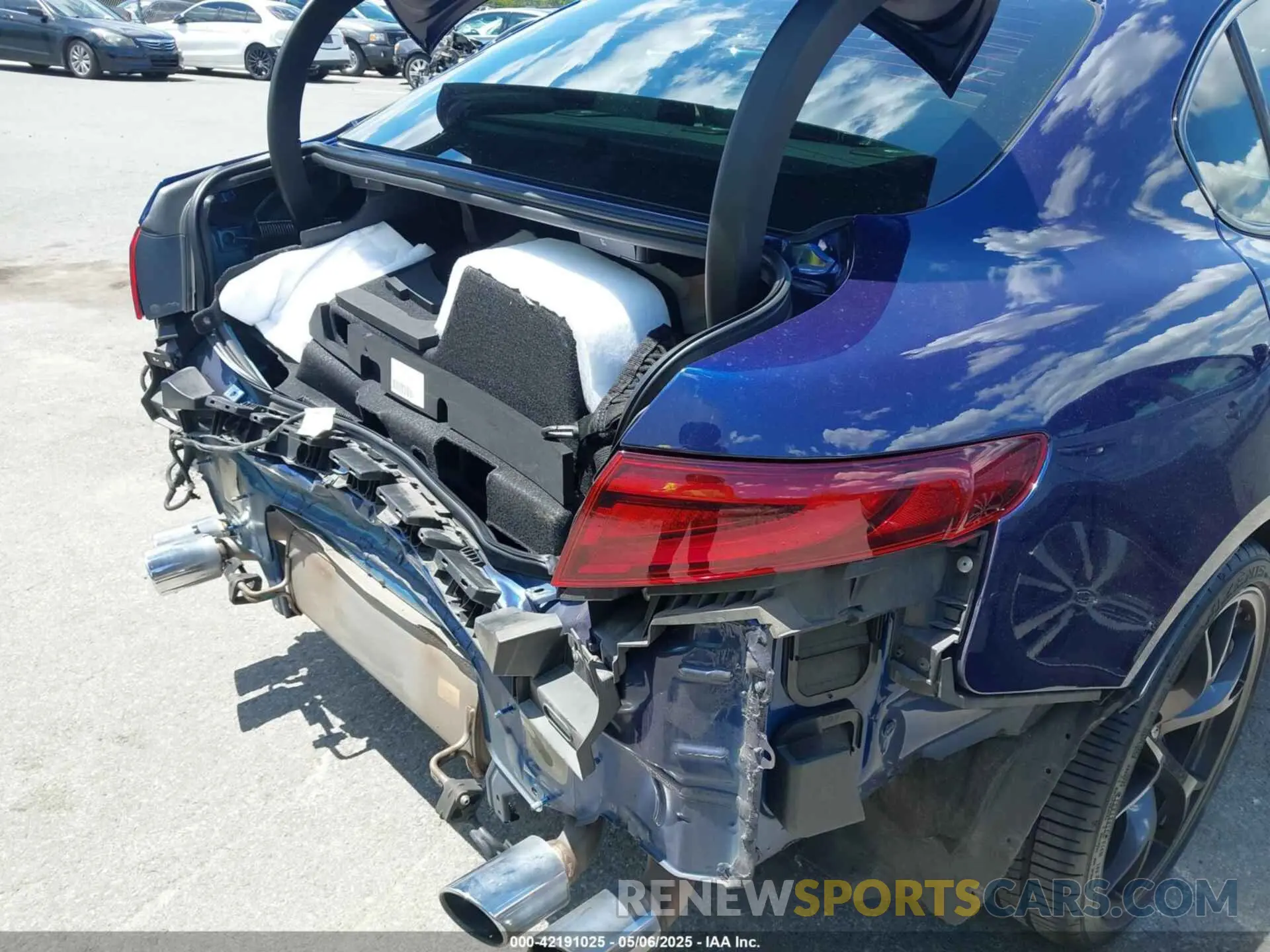 19 Photograph of a damaged car ZARFAMEV7L7632532 ALFA ROMEO GIULIA 2020