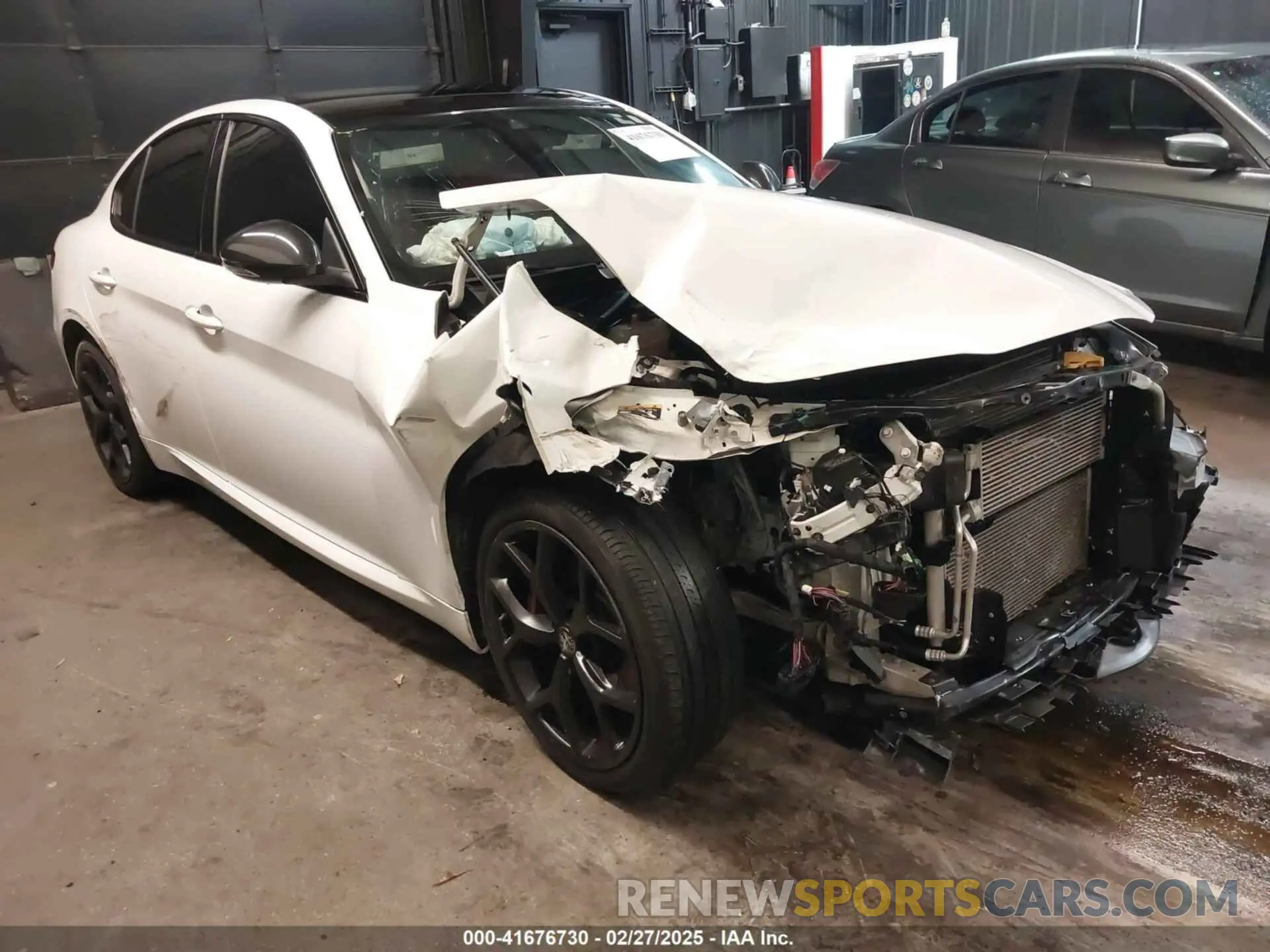 1 Photograph of a damaged car ZARFANAN9L7630017 ALFA ROMEO GIULIA 2020