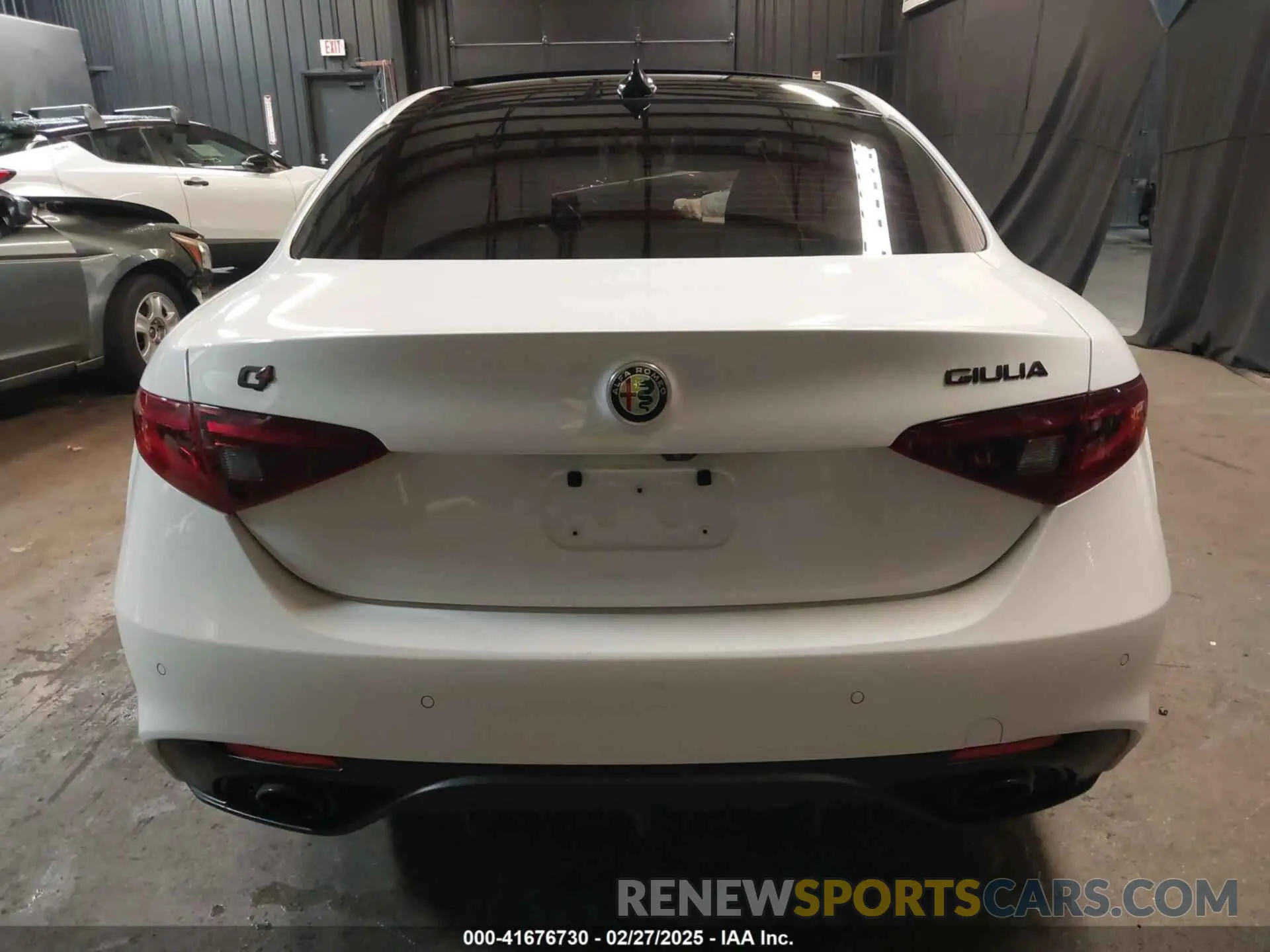 16 Photograph of a damaged car ZARFANAN9L7630017 ALFA ROMEO GIULIA 2020