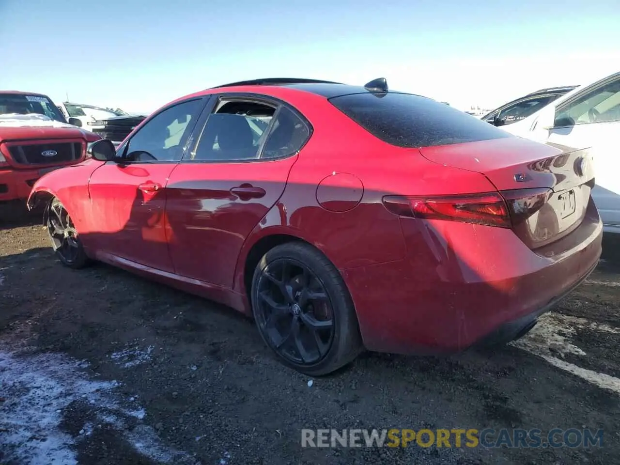 2 Photograph of a damaged car ZARFANAN9L7632379 ALFA ROMEO GIULIA 2020