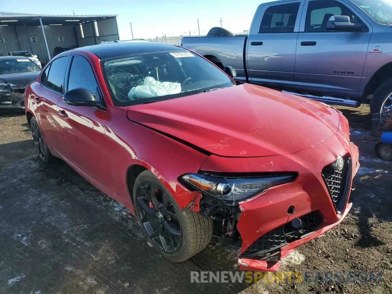 4 Photograph of a damaged car ZARFANAN9L7632379 ALFA ROMEO GIULIA 2020