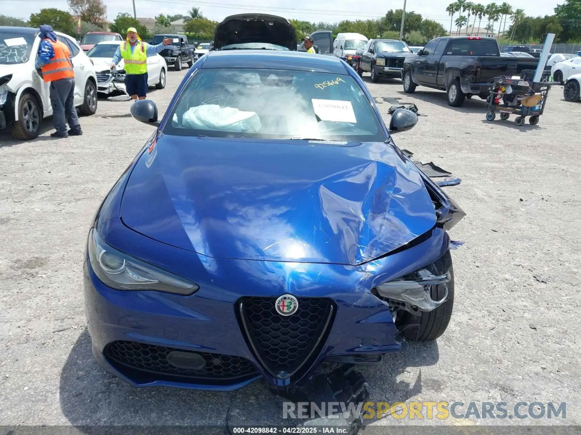 13 Photograph of a damaged car ZARFANBN0L7626372 ALFA ROMEO GIULIA 2020