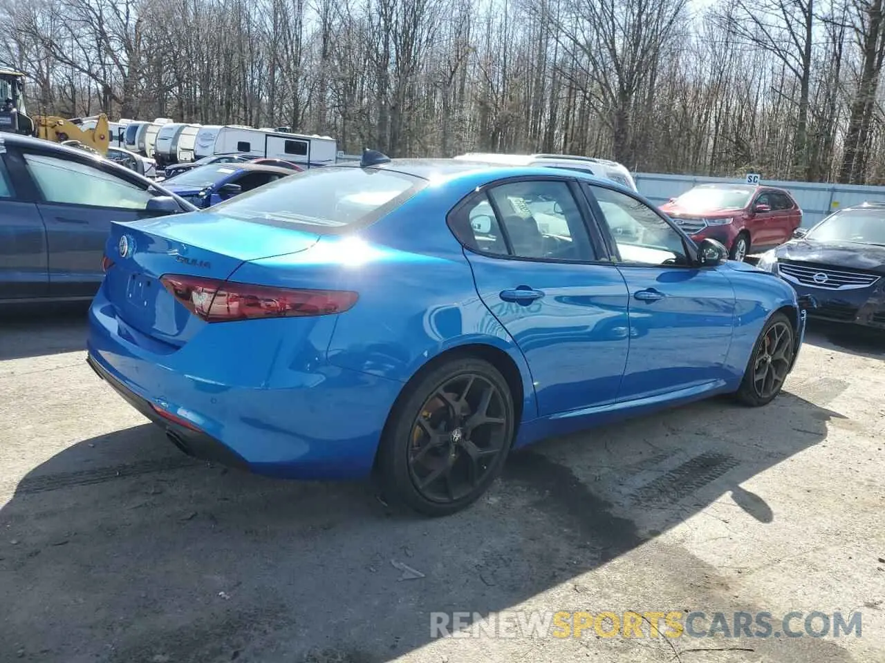3 Photograph of a damaged car ZARFANBN0L7633662 ALFA ROMEO GIULIA 2020