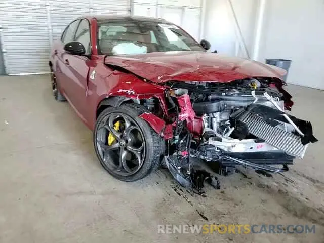 10 Photograph of a damaged car ZARFANBN1L7636246 ALFA ROMEO GIULIA 2020