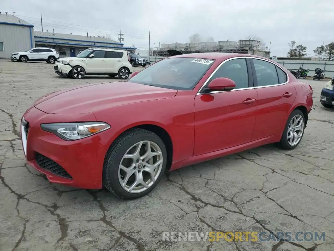 1 Photograph of a damaged car ZARFANBN3L7636605 ALFA ROMEO GIULIA 2020