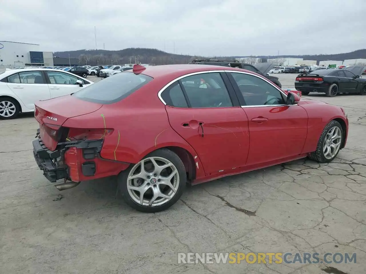 3 Photograph of a damaged car ZARFANBN3L7636605 ALFA ROMEO GIULIA 2020