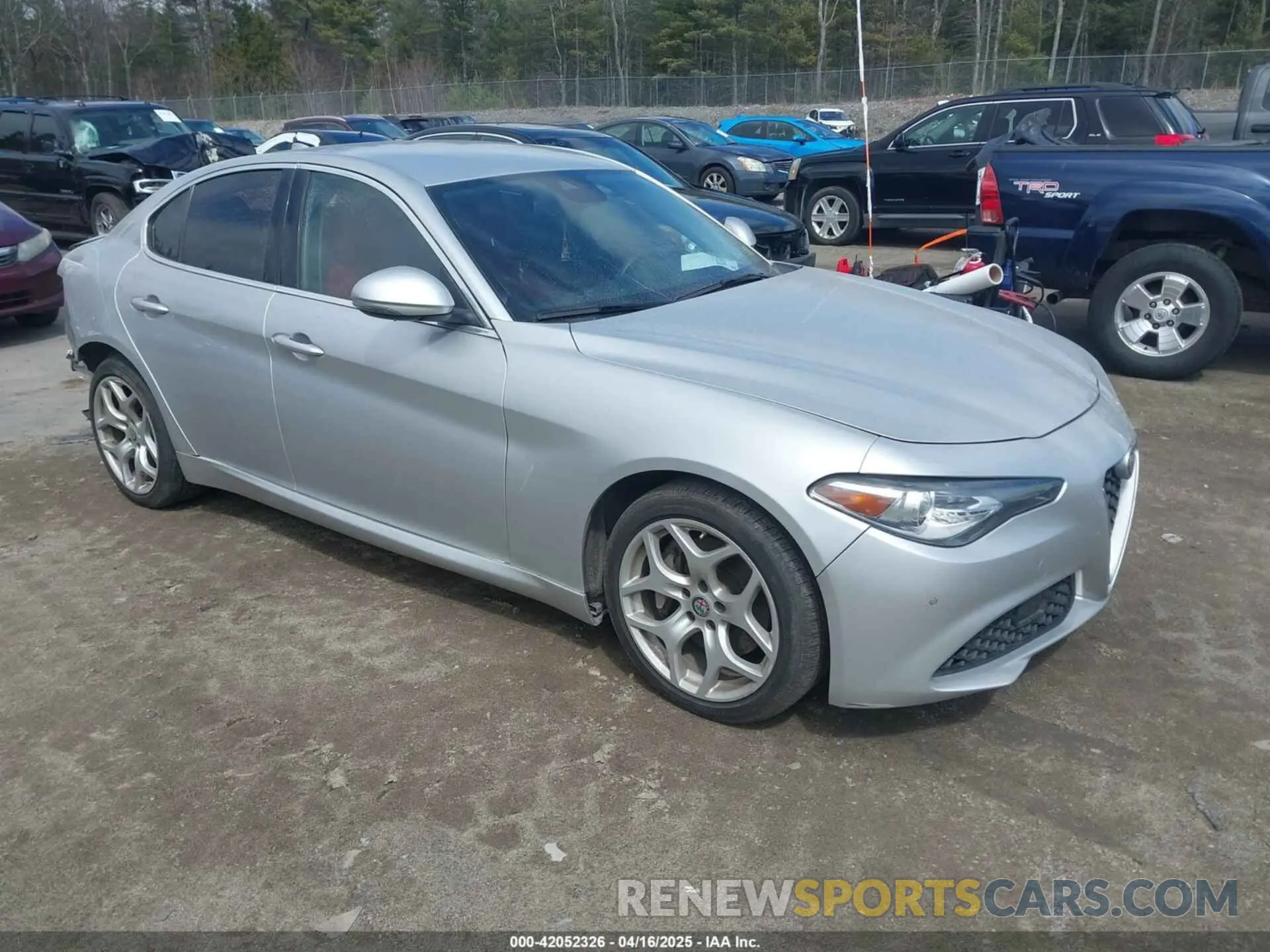 1 Photograph of a damaged car ZARFANBN5L7625380 ALFA ROMEO GIULIA 2020