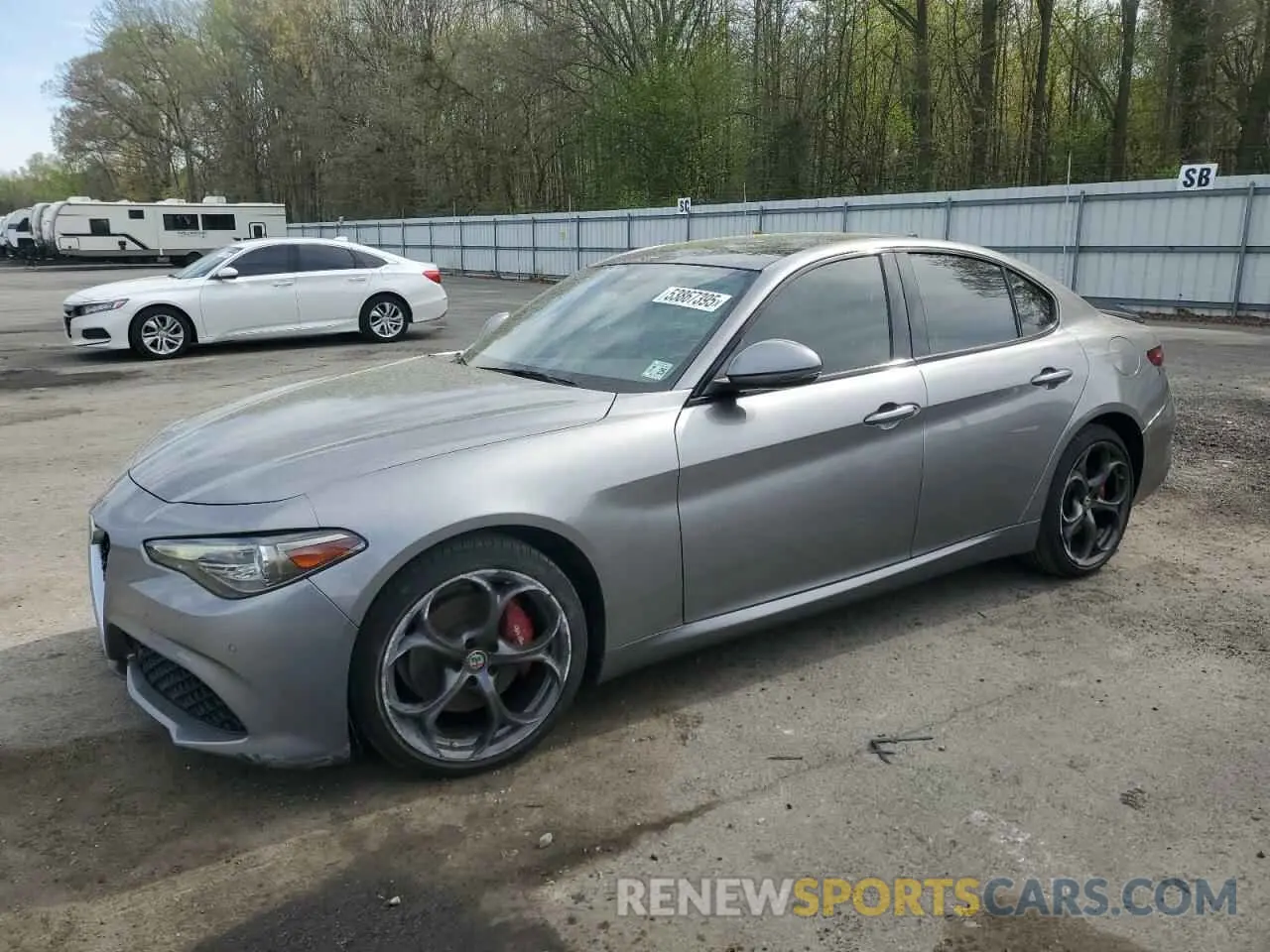 1 Photograph of a damaged car ZARFANBN5L7626108 ALFA ROMEO GIULIA 2020