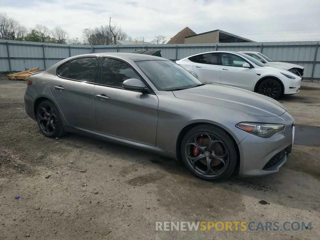 4 Photograph of a damaged car ZARFANBN5L7626108 ALFA ROMEO GIULIA 2020
