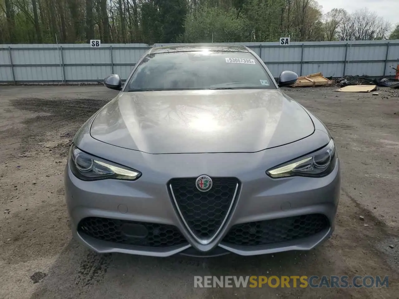 5 Photograph of a damaged car ZARFANBN5L7626108 ALFA ROMEO GIULIA 2020