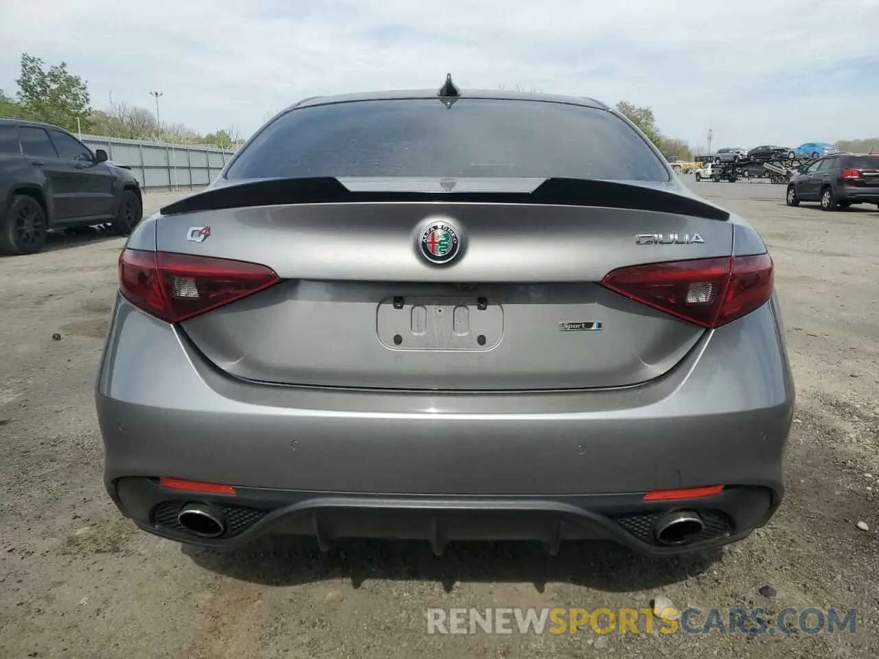 6 Photograph of a damaged car ZARFANBN5L7626108 ALFA ROMEO GIULIA 2020