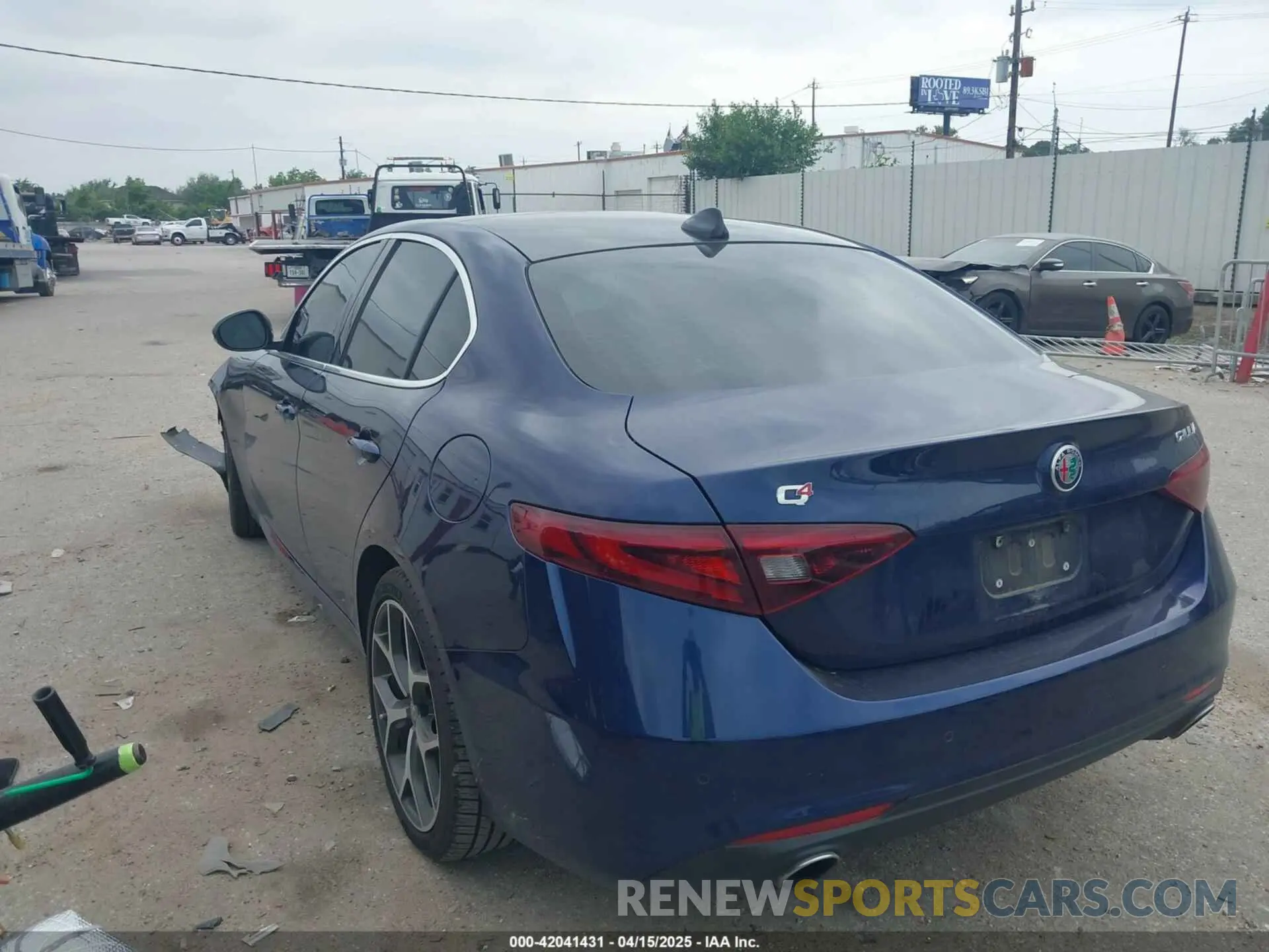 3 Photograph of a damaged car ZARFANBN5L7632328 ALFA ROMEO GIULIA 2020