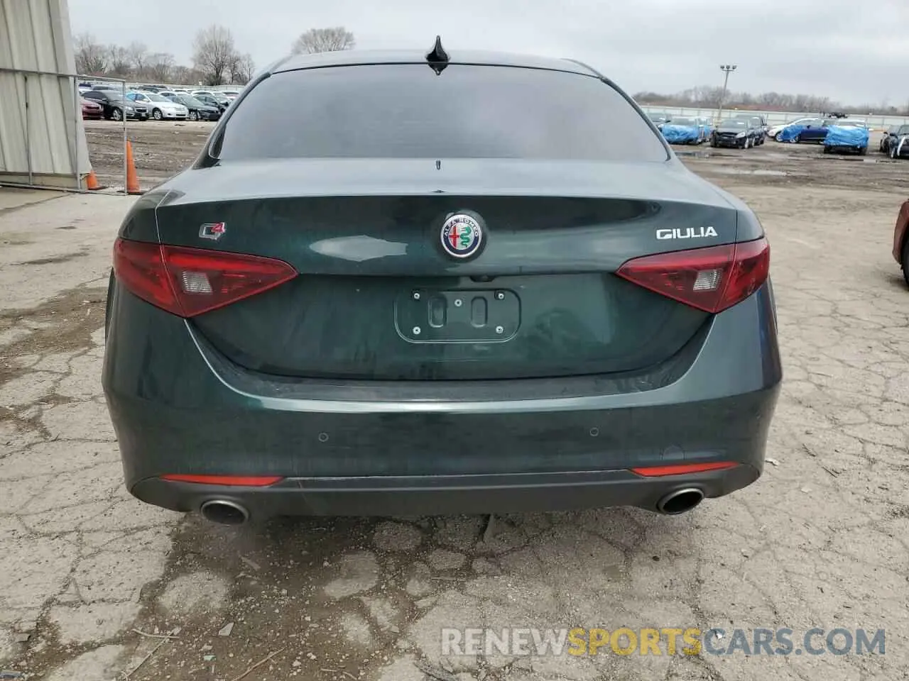 6 Photograph of a damaged car ZARFANBN5L7636752 ALFA ROMEO GIULIA 2020