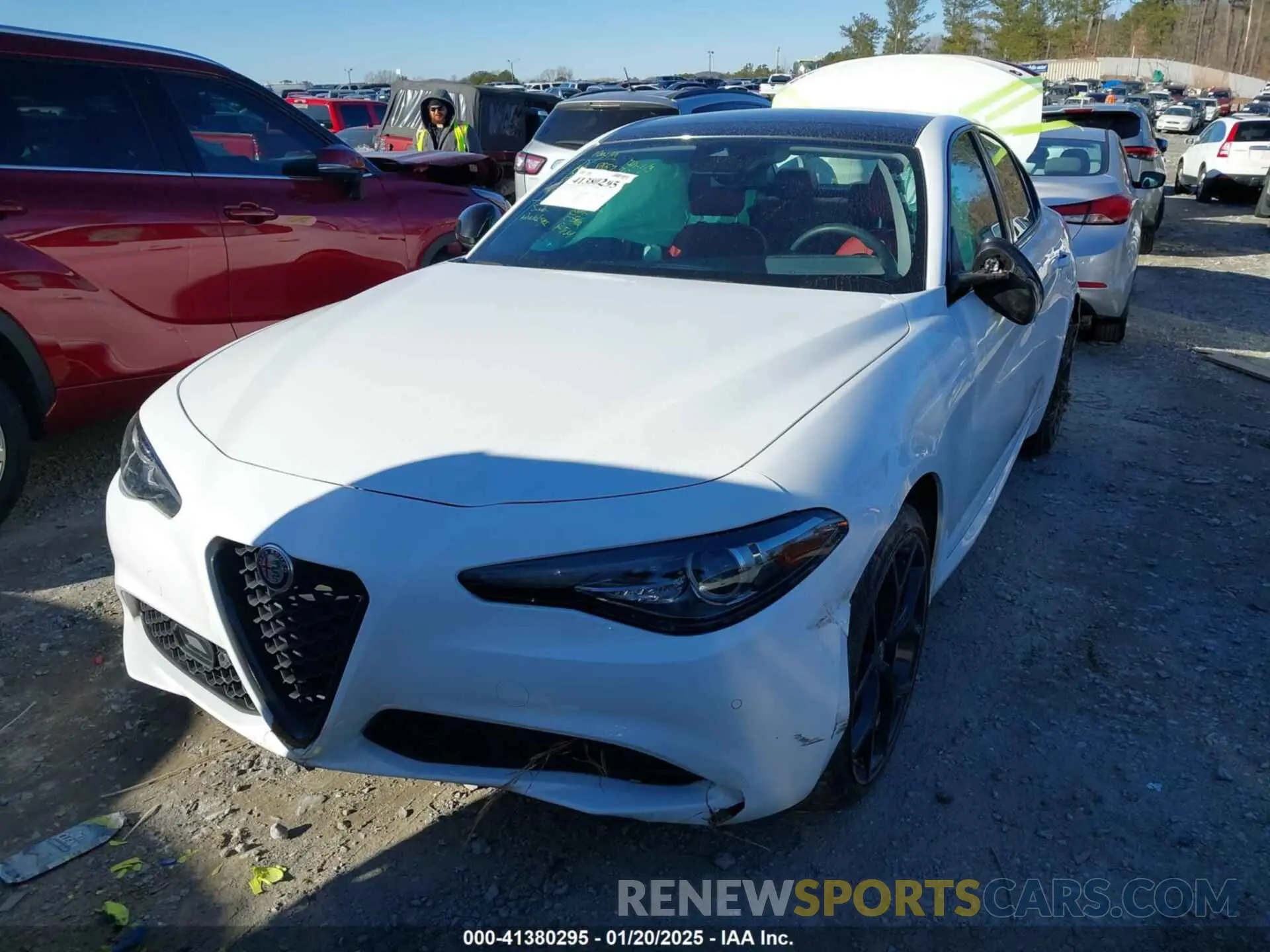 12 Photograph of a damaged car ZARFANBN5L7638386 ALFA ROMEO GIULIA 2020