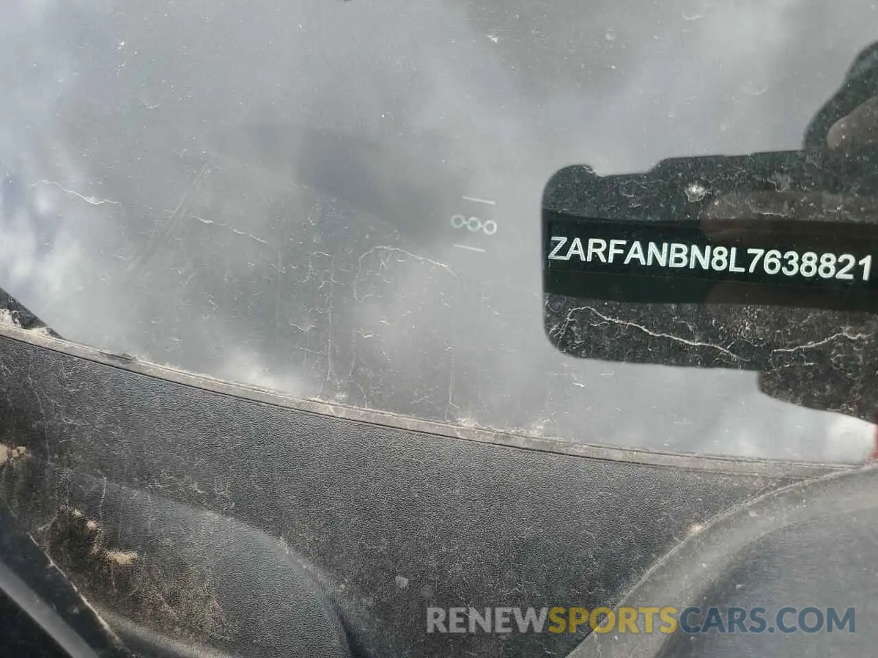 14 Photograph of a damaged car ZARFANBN8L7638821 ALFA ROMEO GIULIA 2020