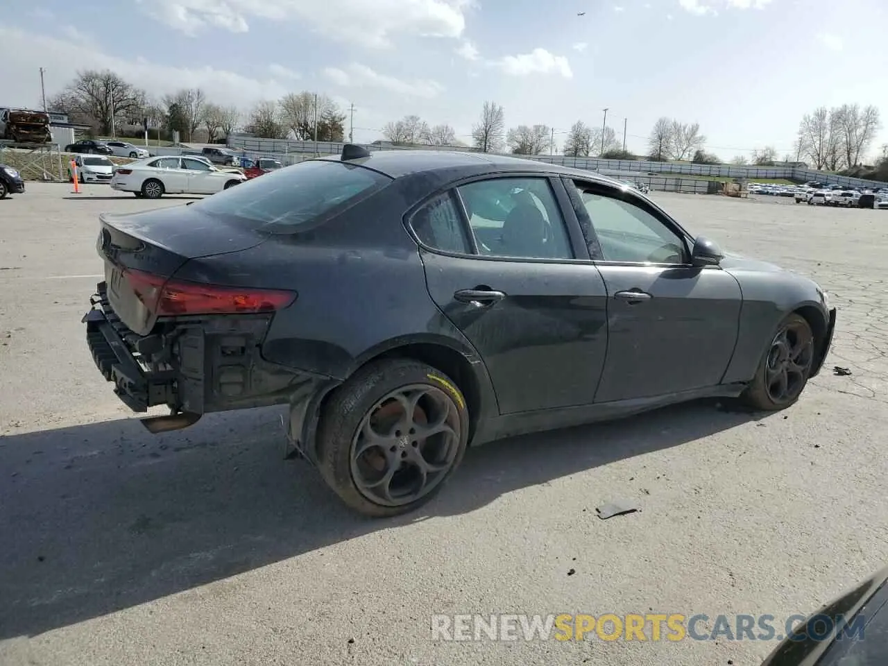 3 Photograph of a damaged car ZARFANBN8L7638821 ALFA ROMEO GIULIA 2020