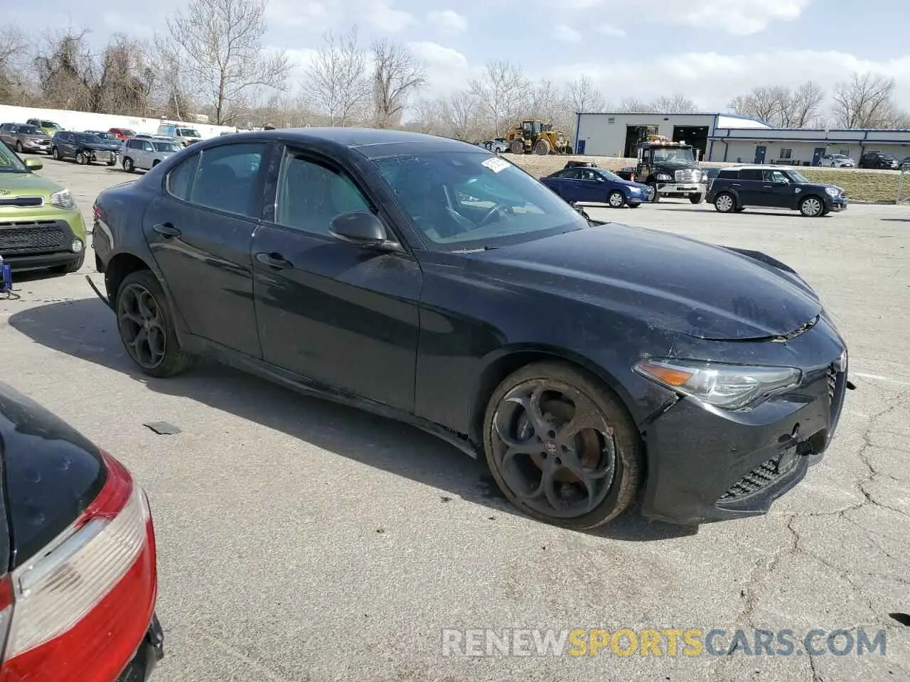 4 Photograph of a damaged car ZARFANBN8L7638821 ALFA ROMEO GIULIA 2020