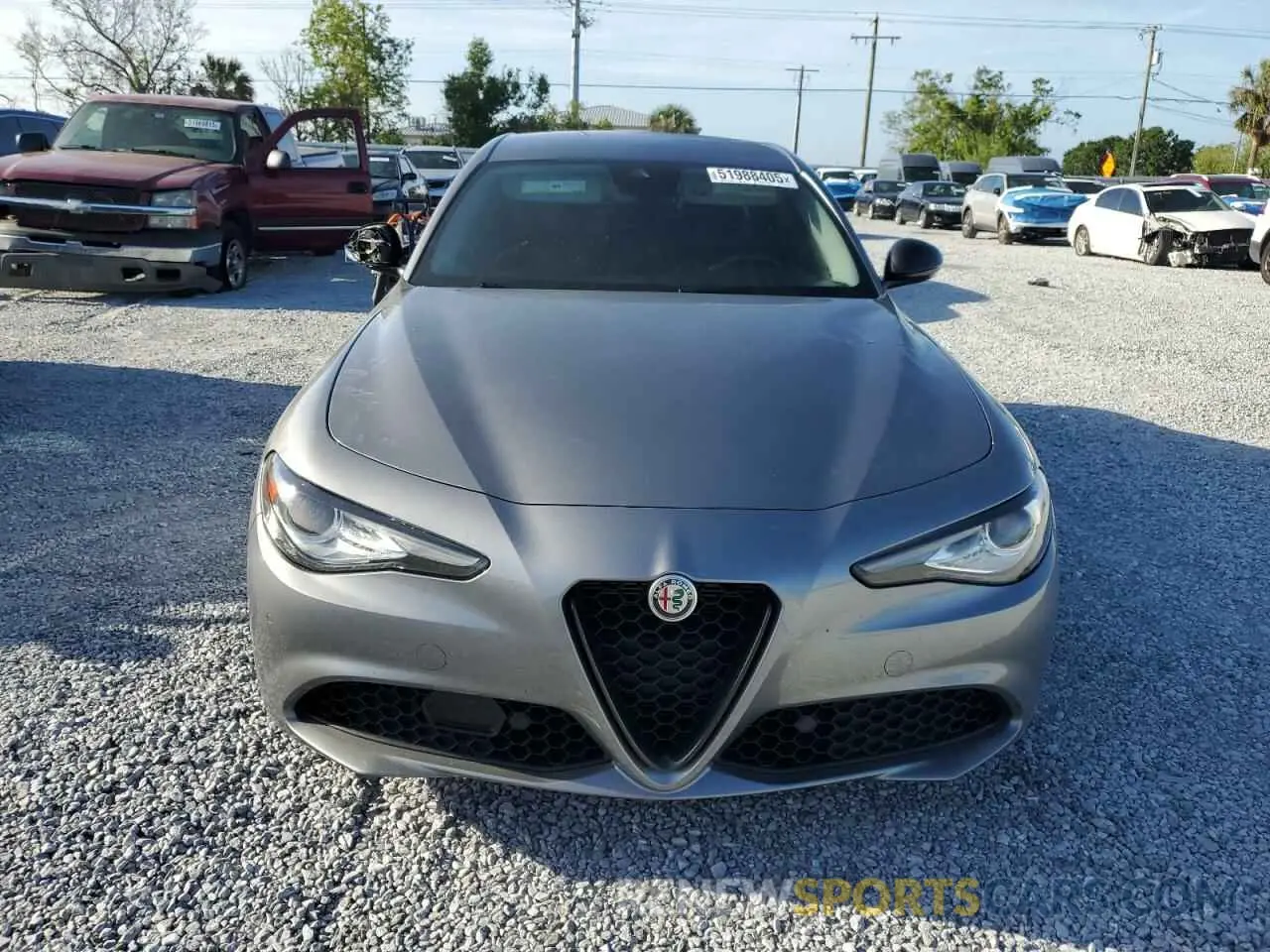 5 Photograph of a damaged car ZARFAMAN2M7643199 ALFA ROMEO GIULIA 2021