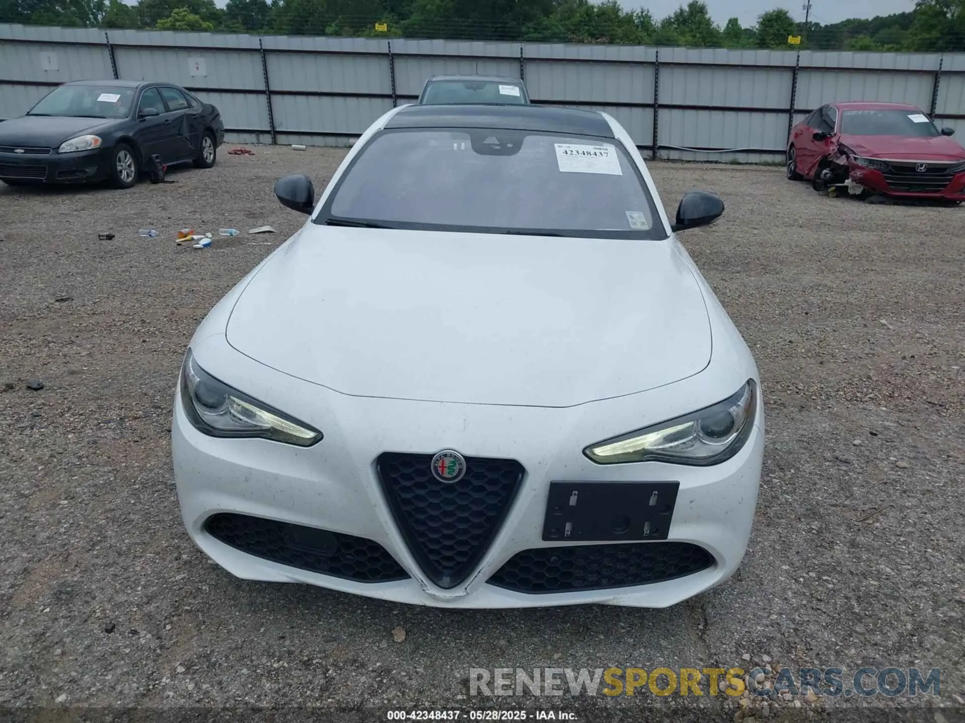 6 Photograph of a damaged car ZARFAMAN8M7639352 ALFA ROMEO GIULIA 2021