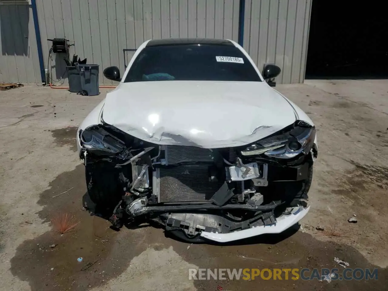 5 Photograph of a damaged car ZARFAMAN8M7639772 ALFA ROMEO GIULIA 2021