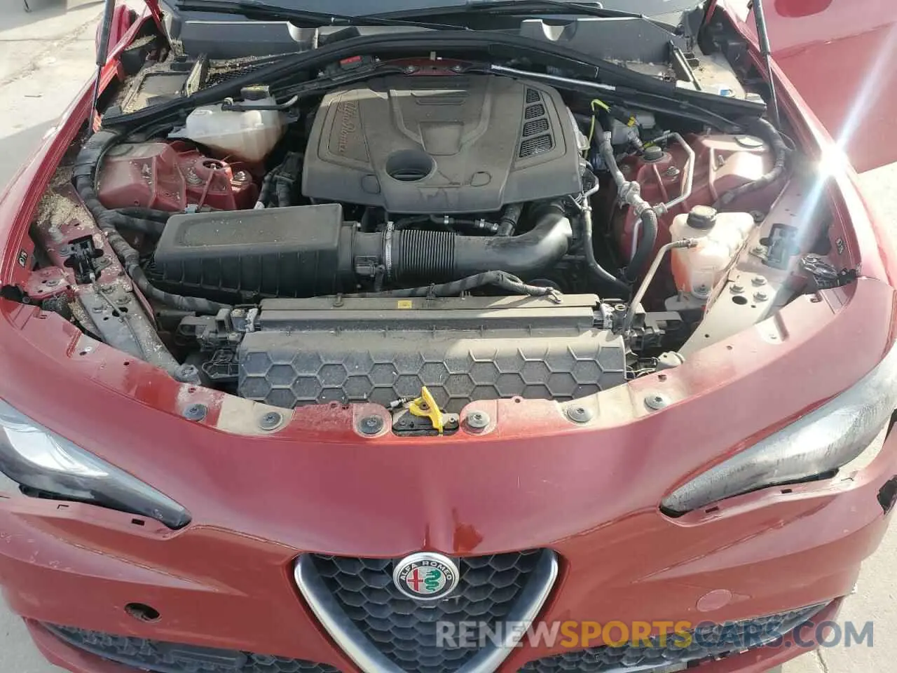 11 Photograph of a damaged car ZARFAMAN9M7639831 ALFA ROMEO GIULIA 2021