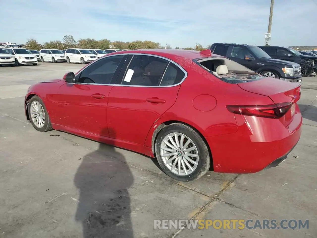 2 Photograph of a damaged car ZARFAMAN9M7639831 ALFA ROMEO GIULIA 2021