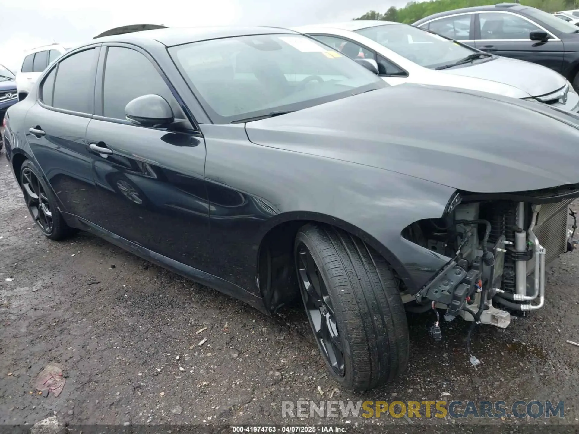 1 Photograph of a damaged car ZARFAMBN0M7639439 ALFA ROMEO GIULIA 2021