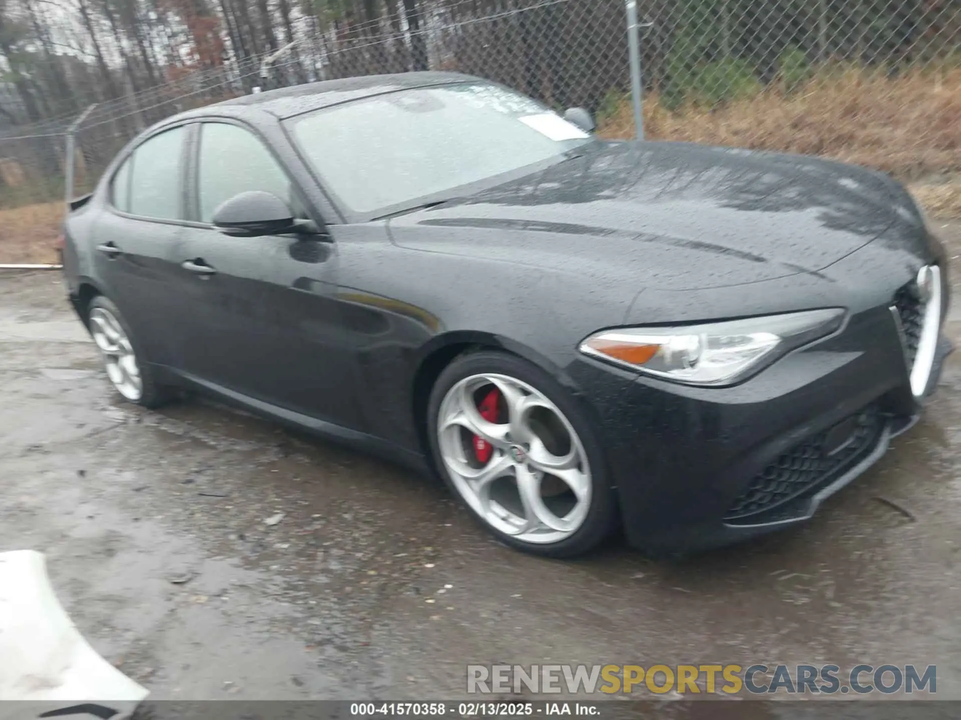 1 Photograph of a damaged car ZARFAMBN4M7641727 ALFA ROMEO GIULIA 2021