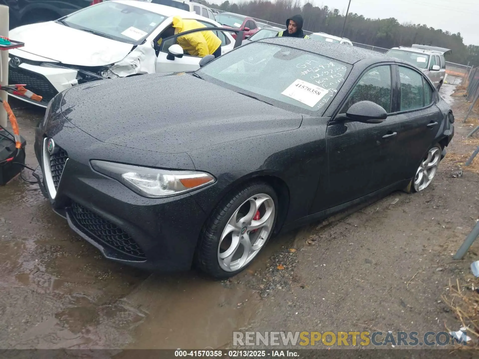 2 Photograph of a damaged car ZARFAMBN4M7641727 ALFA ROMEO GIULIA 2021
