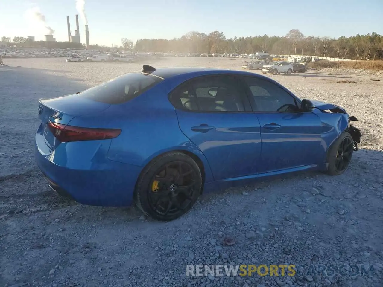3 Photograph of a damaged car ZARFAMBN6M7647495 ALFA ROMEO GIULIA 2021