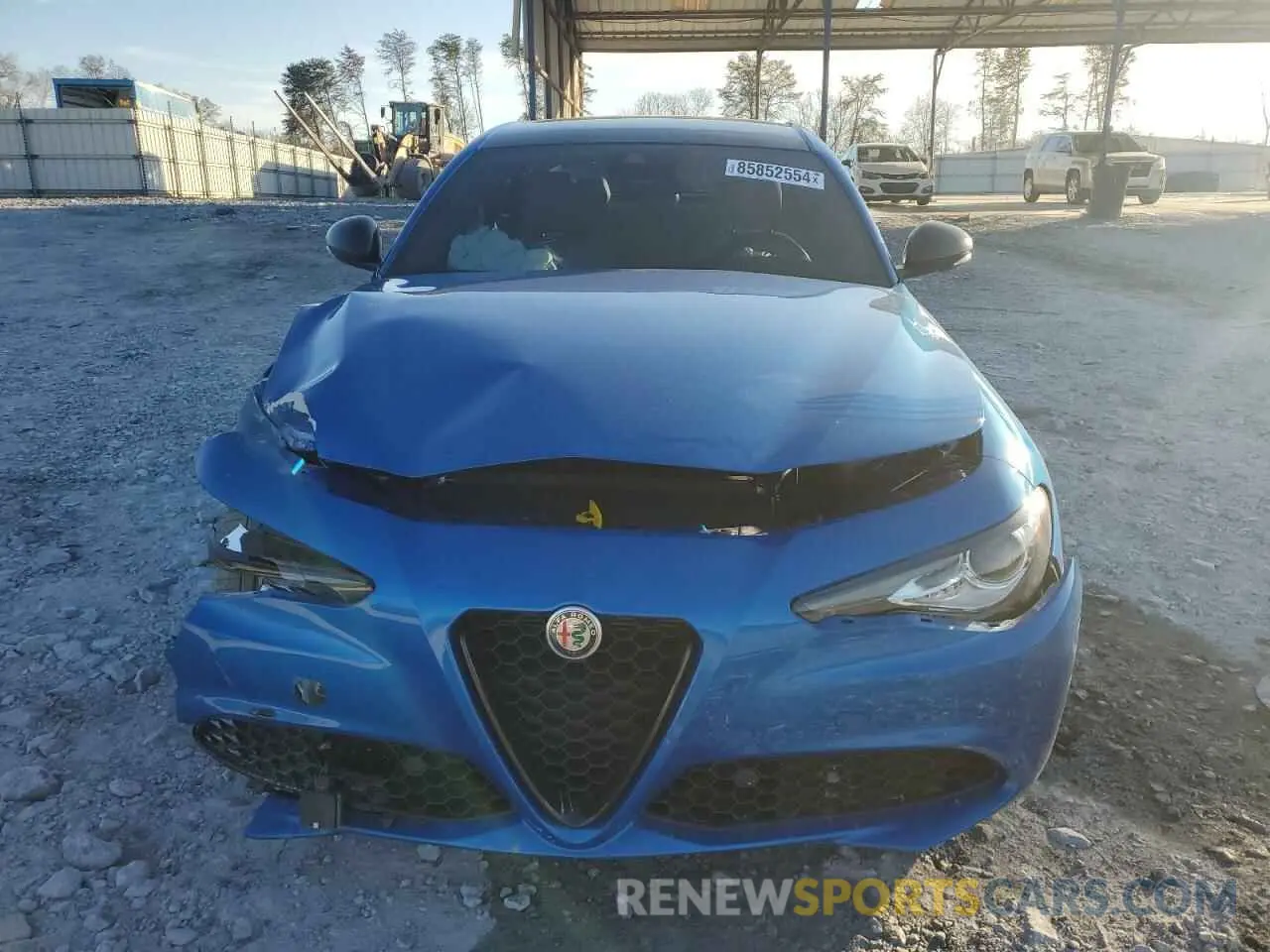 5 Photograph of a damaged car ZARFAMBN6M7647495 ALFA ROMEO GIULIA 2021