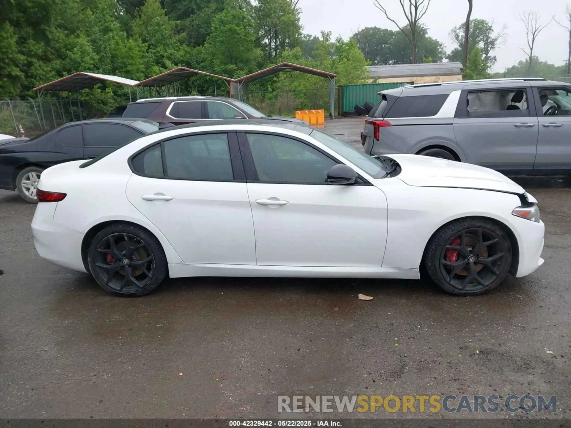 13 Photograph of a damaged car ZARFAMBN9M7640461 ALFA ROMEO GIULIA 2021