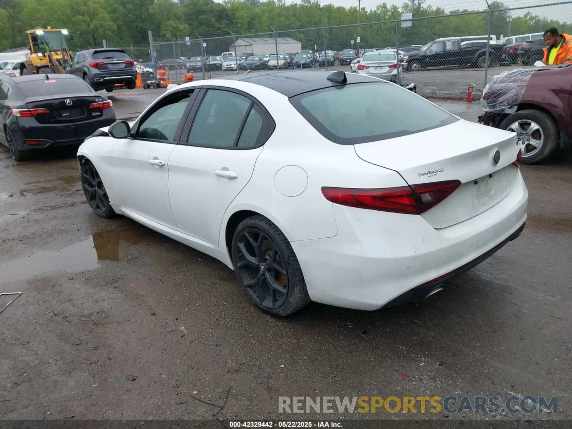 3 Photograph of a damaged car ZARFAMBN9M7640461 ALFA ROMEO GIULIA 2021